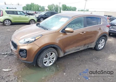 2018 Kia Sportage Lx из США, поврежденный, VIN KNDPMCAC0J7413607